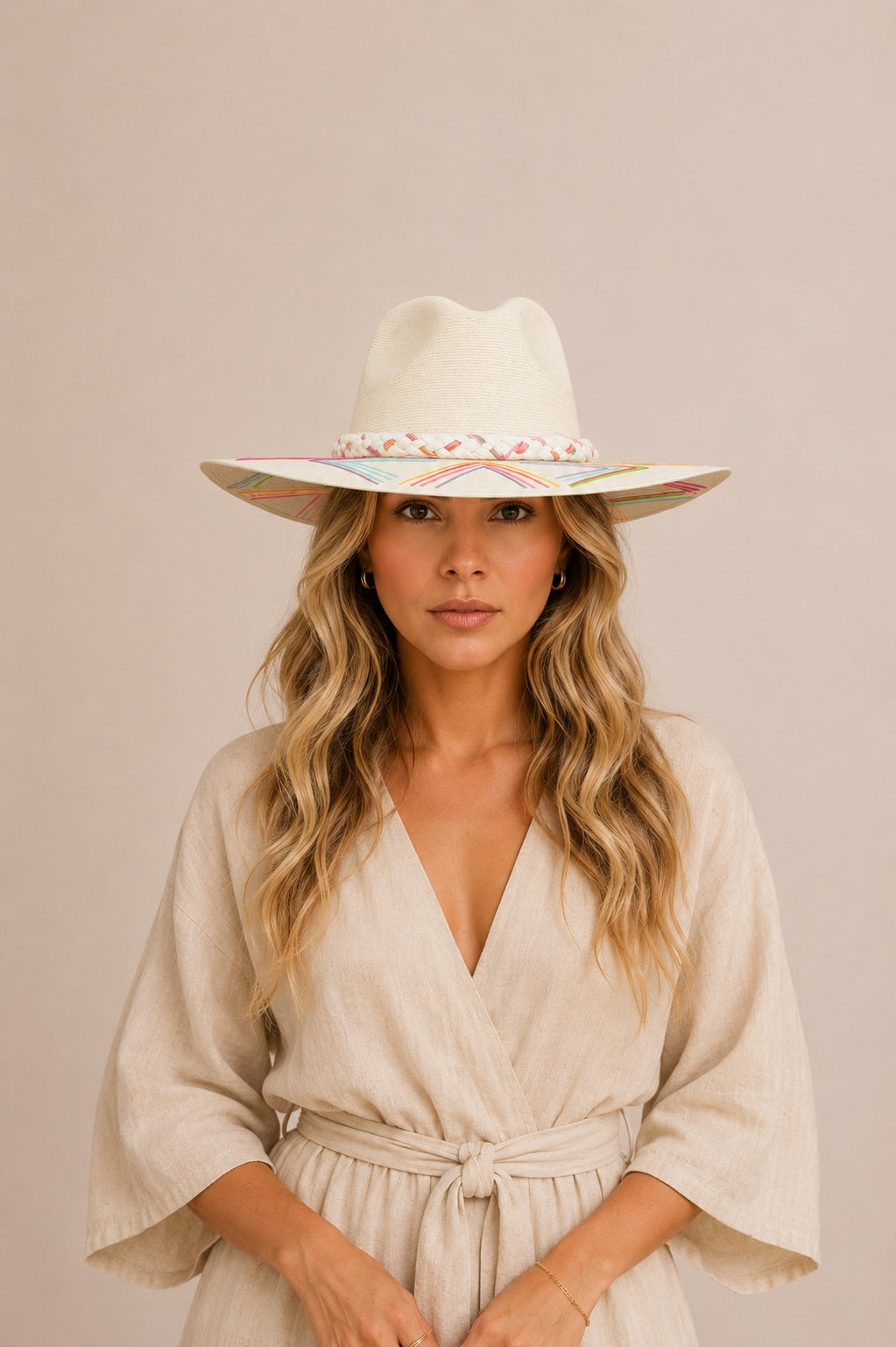 Makara Straw Indiana Crown Hat