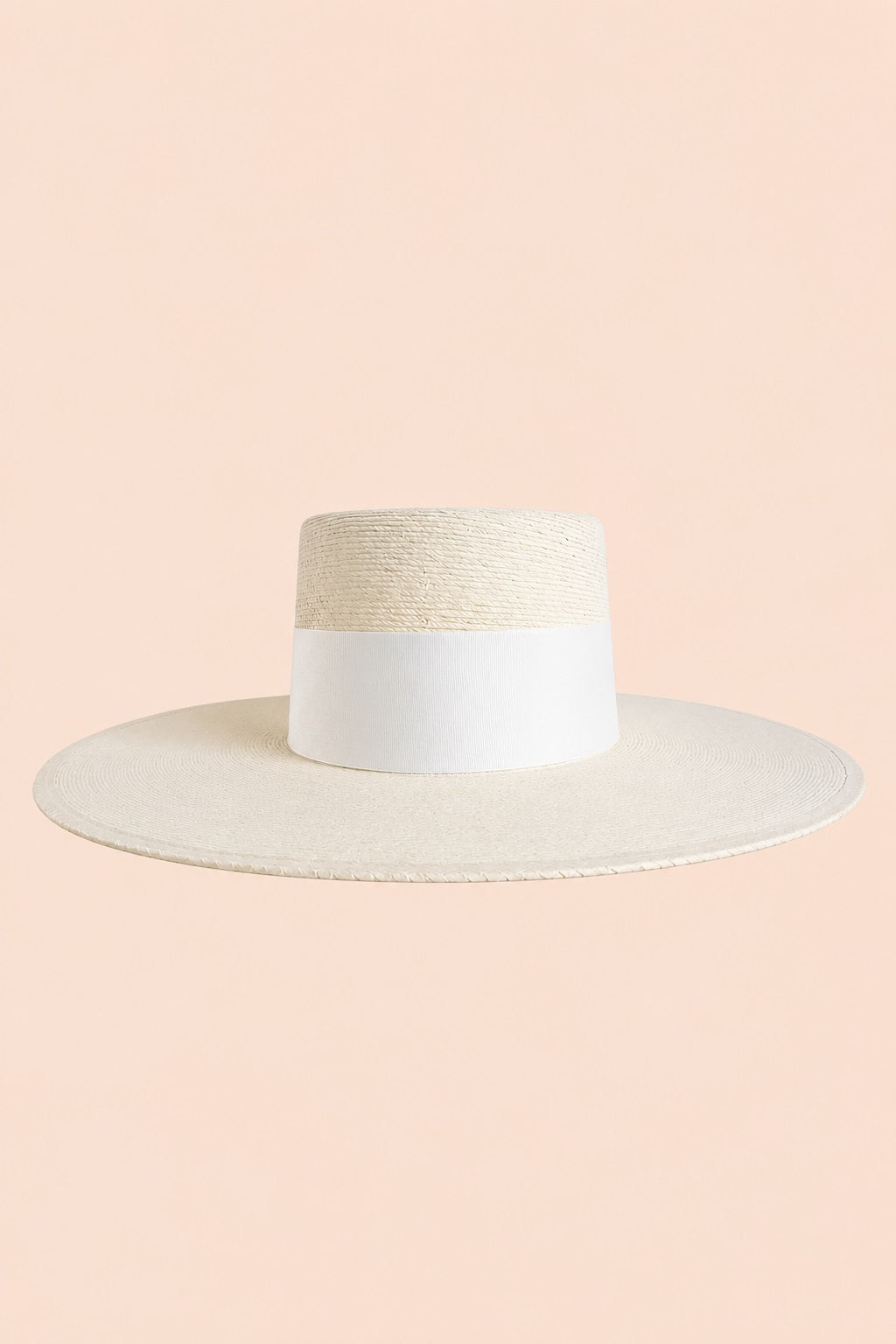 Raquel Boater Crown Hat