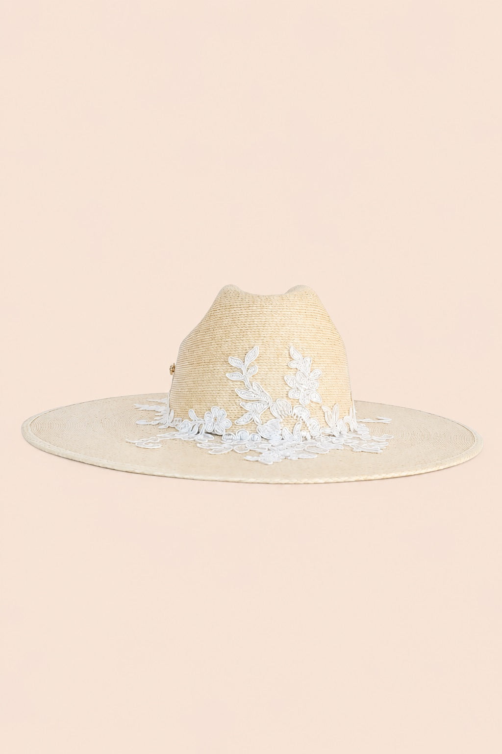 Matilda Straw Truman Crown Hat