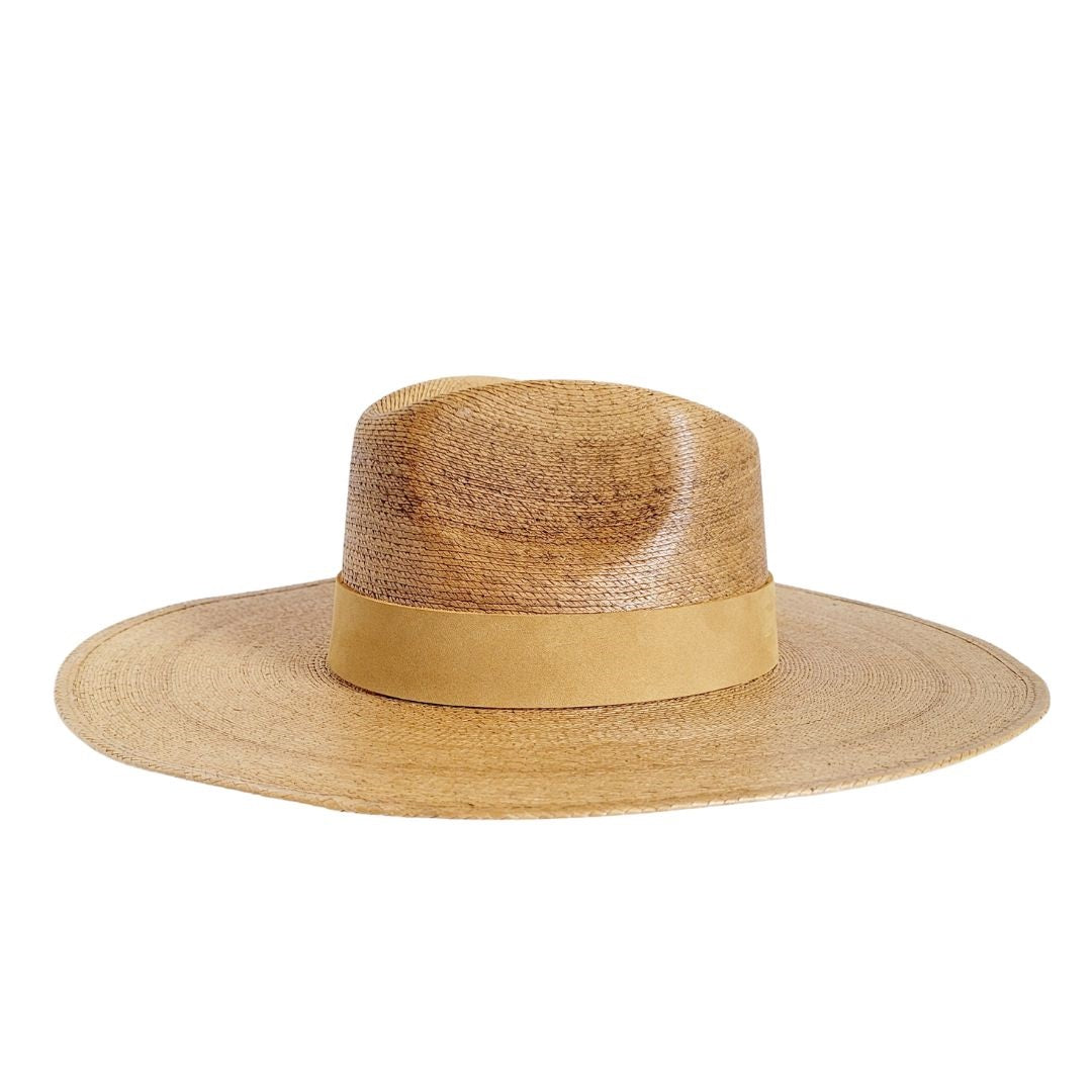 Ohara Straw Western Crown Hat
