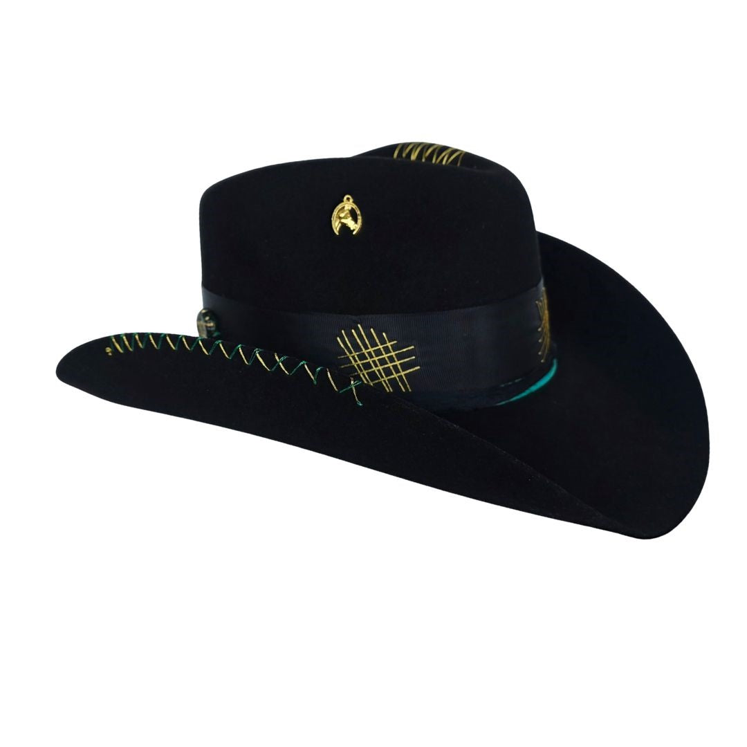 Orelia Western Trompo Crown Hat