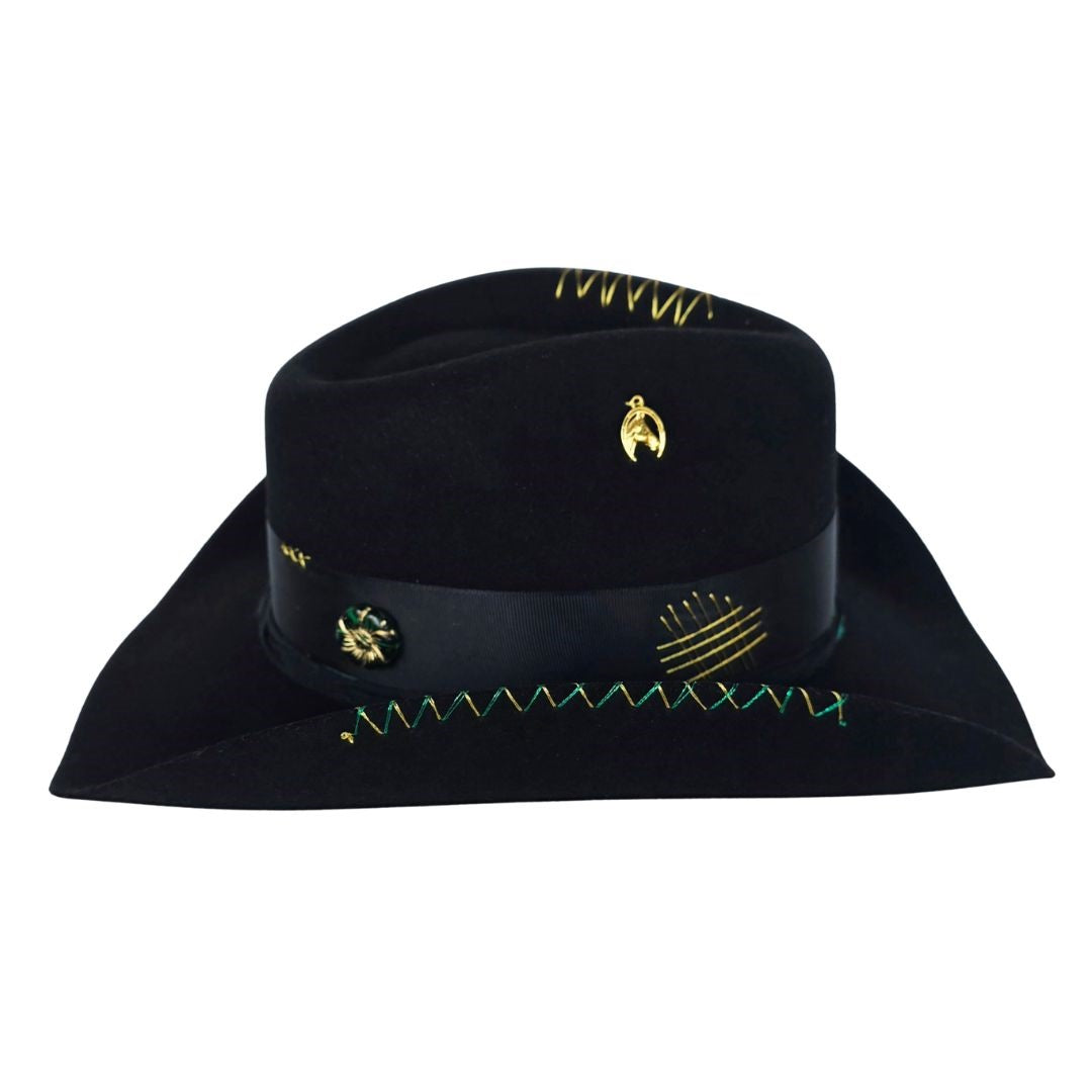 Orelia Western Trompo Crown Hat