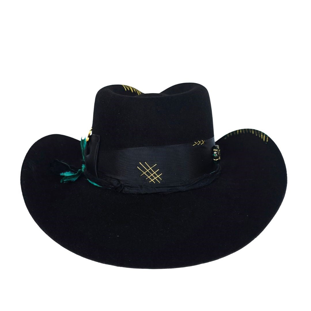 Orelia Western Trompo Crown Hat
