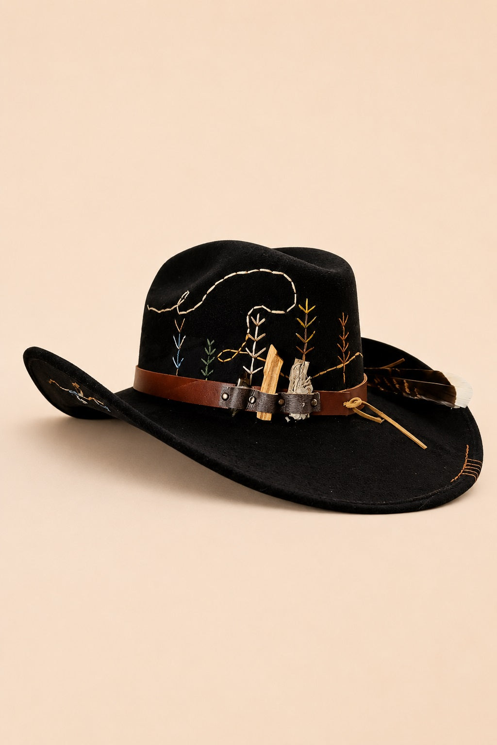 Page Cowboy Crown Hat