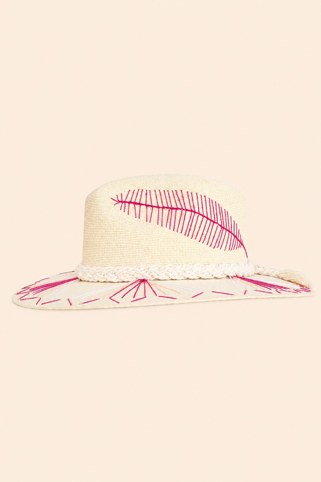 Paulina Straw Indiana Crown Hat