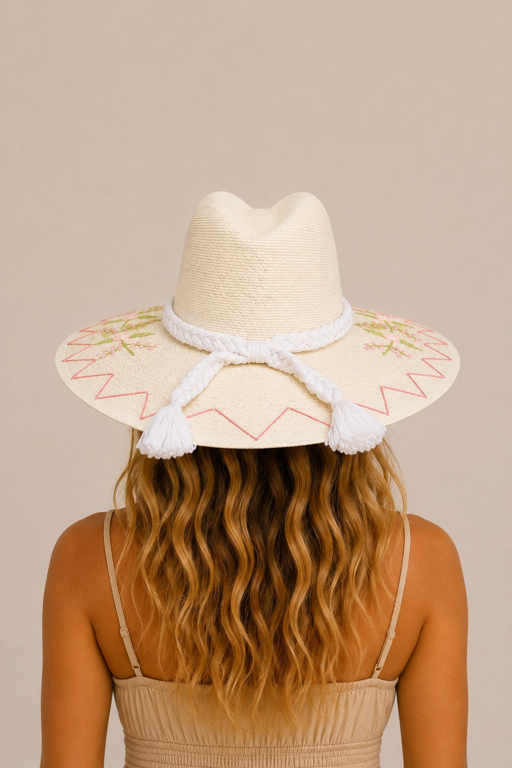 Pelagia Straw Indiana Crown Hat