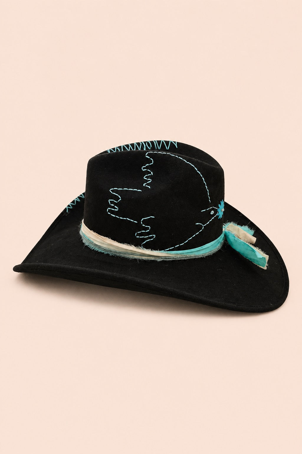 Penelope Cowboy Crown Hat -