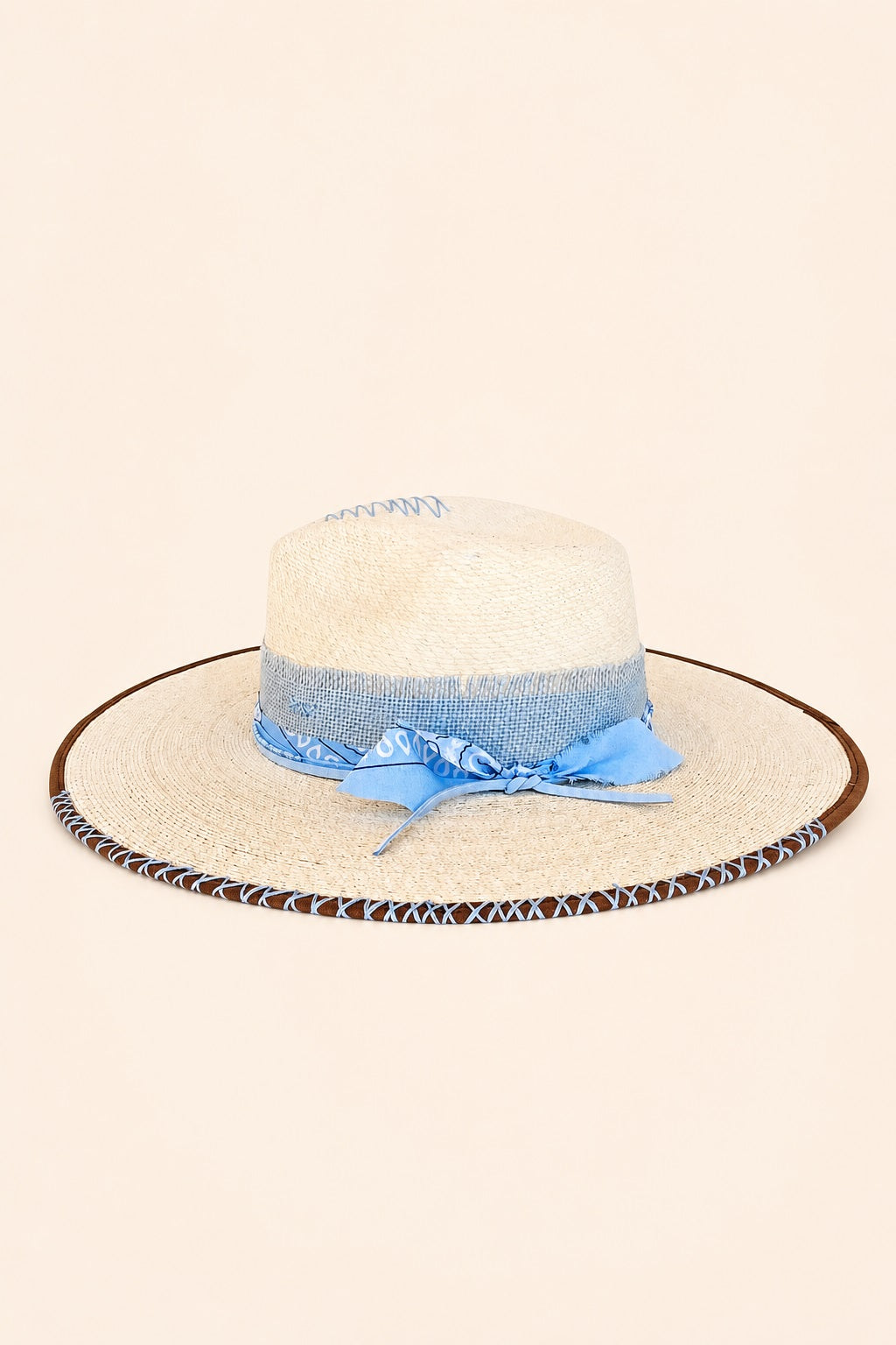 Polina Straw Indiana Crown Hat
