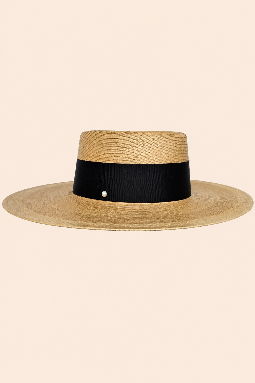 Reiko Straw Telescope Crown Hat
