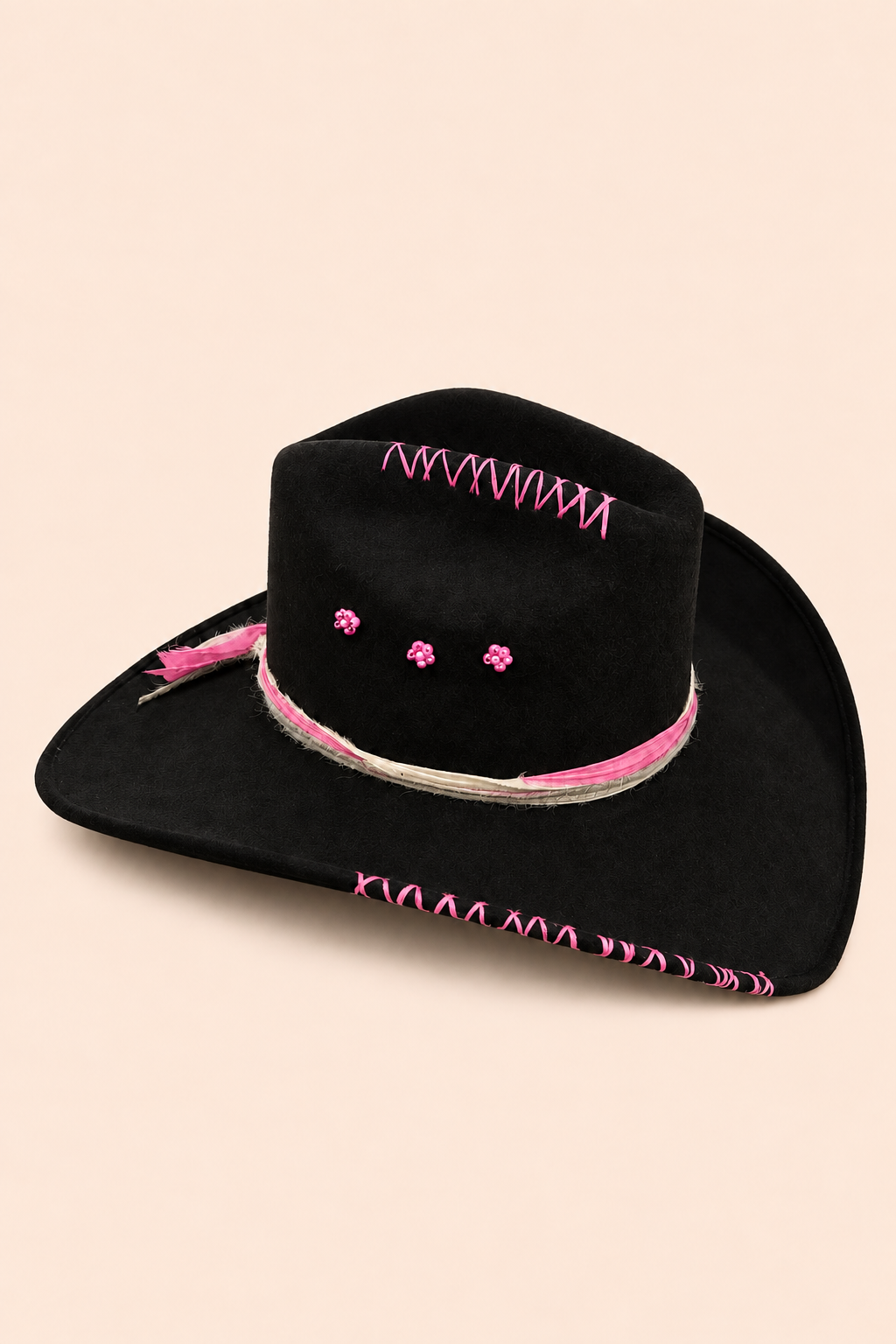 Penelope Cowboy Crown Hat -
