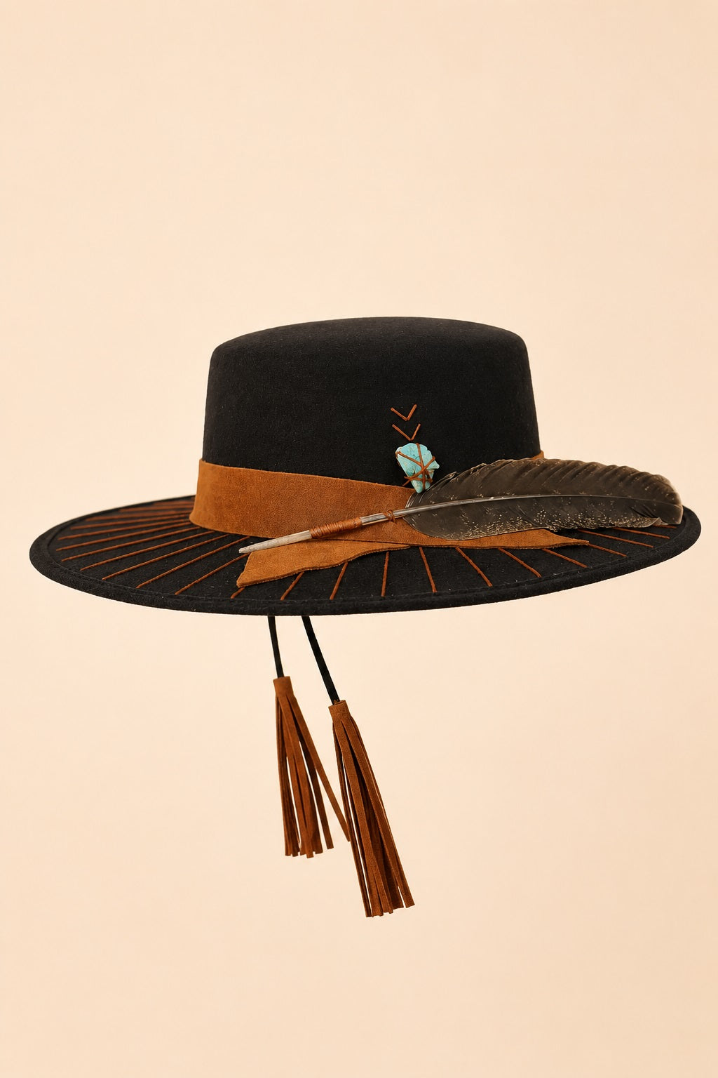 Saints Boater Crown Hat