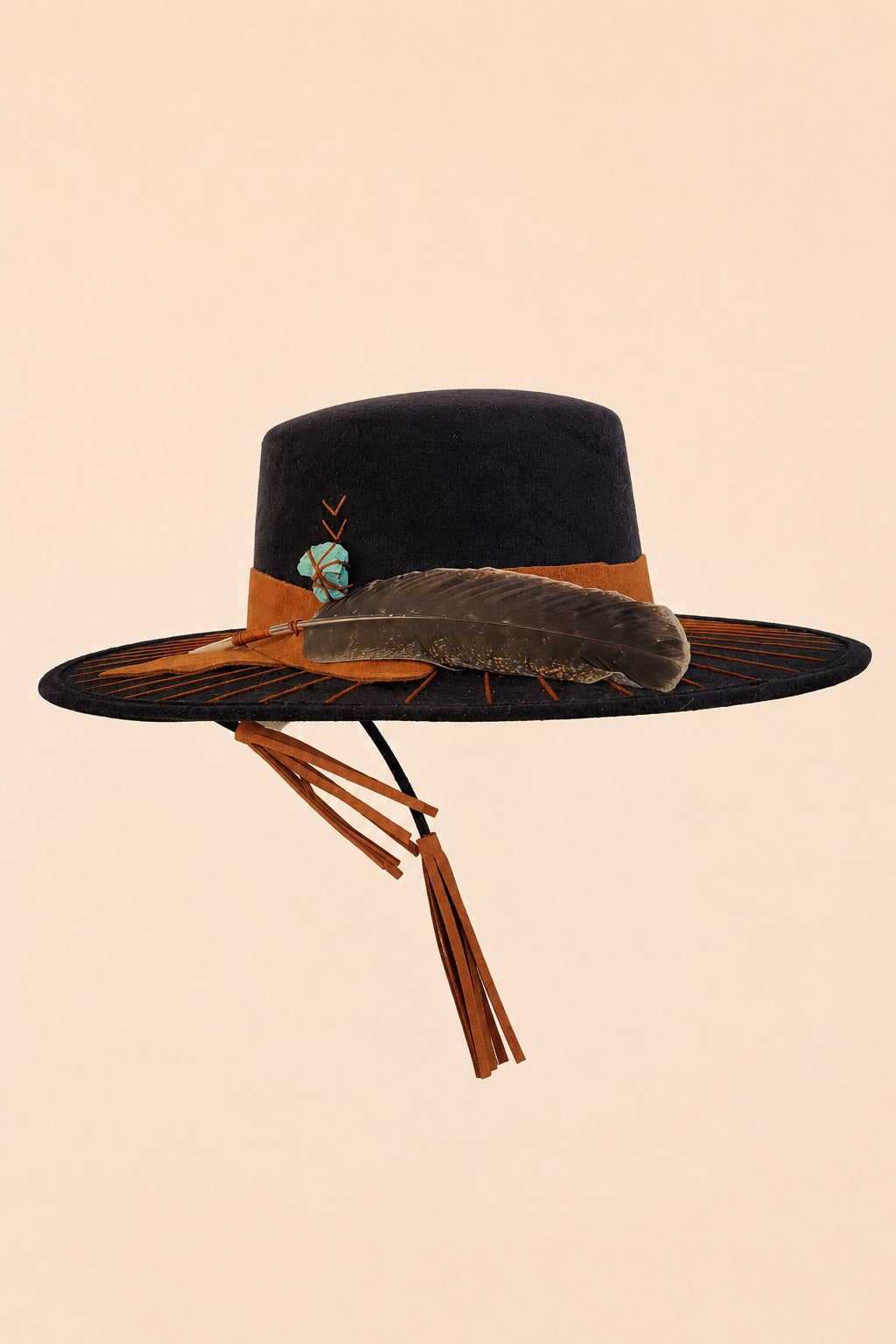 Saints Boater Crown Hat