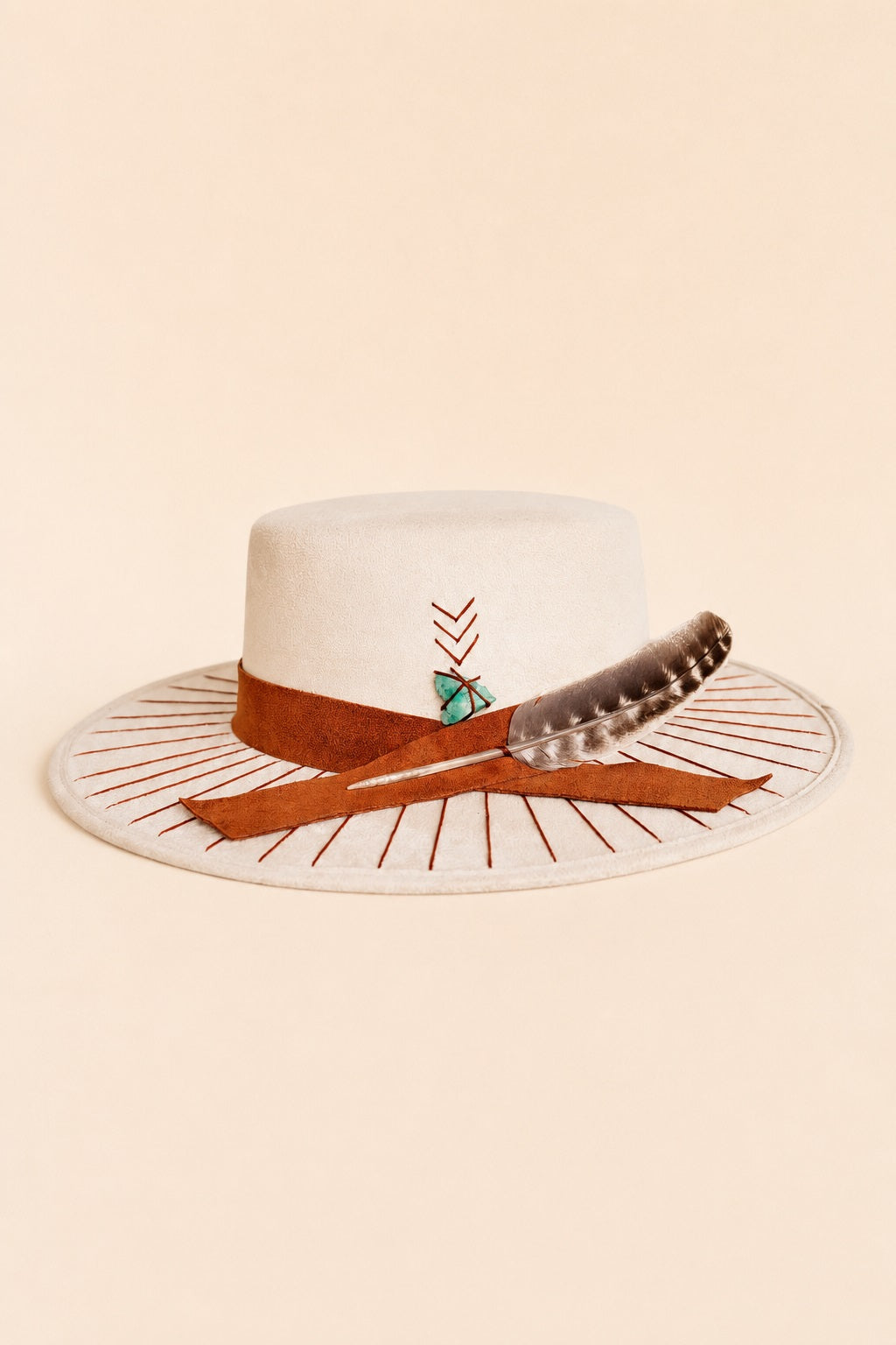 Saints Boater Crown Hat