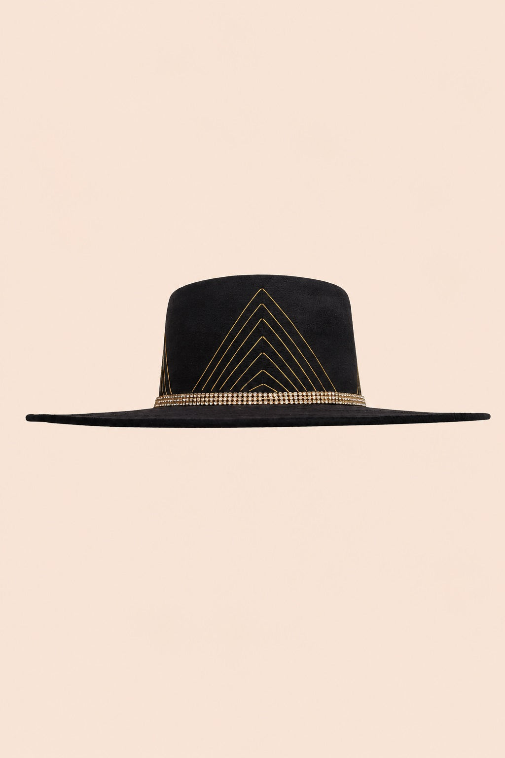 Sanem Telescope Crown Hat - Black