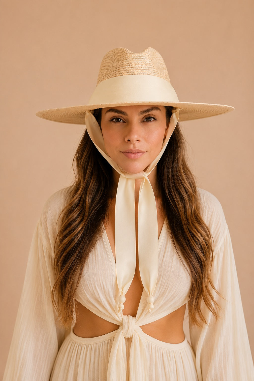 Sophia Straw Explorer Crown Hat