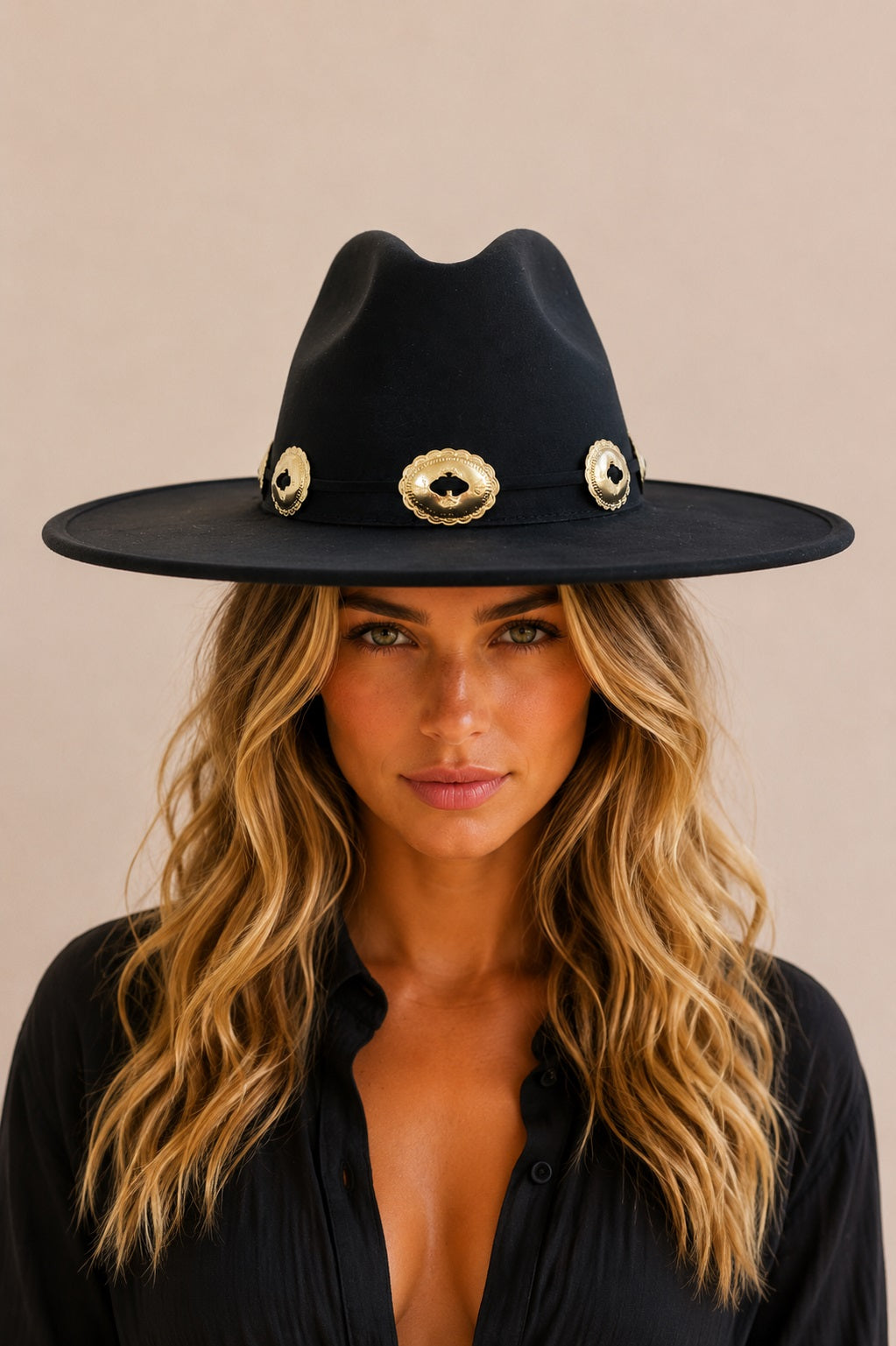 Tabitha Rancher Crown Hat
