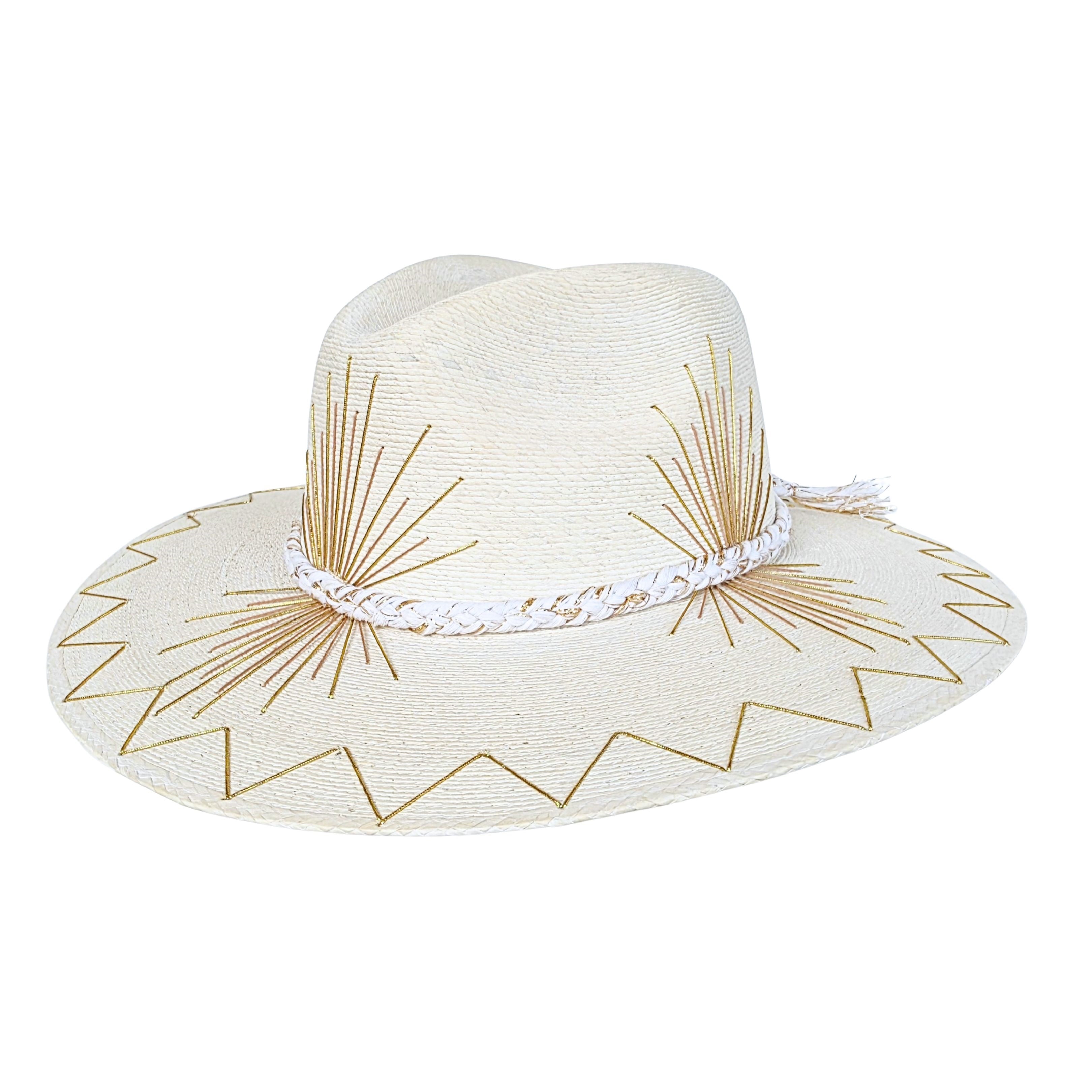 Tasia Straw Indiana Crown Hat