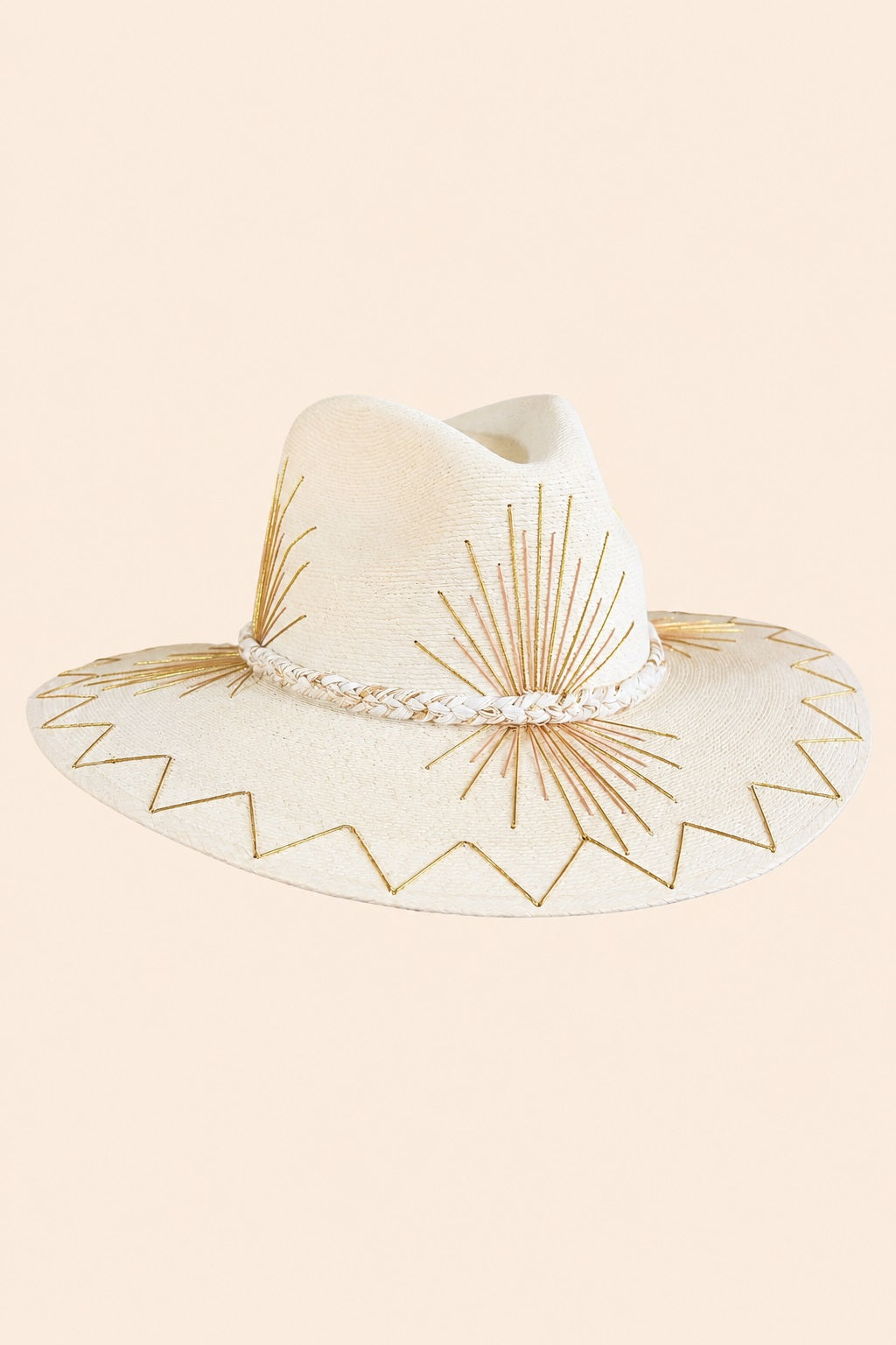 Tasia Straw Indiana Crown Hat