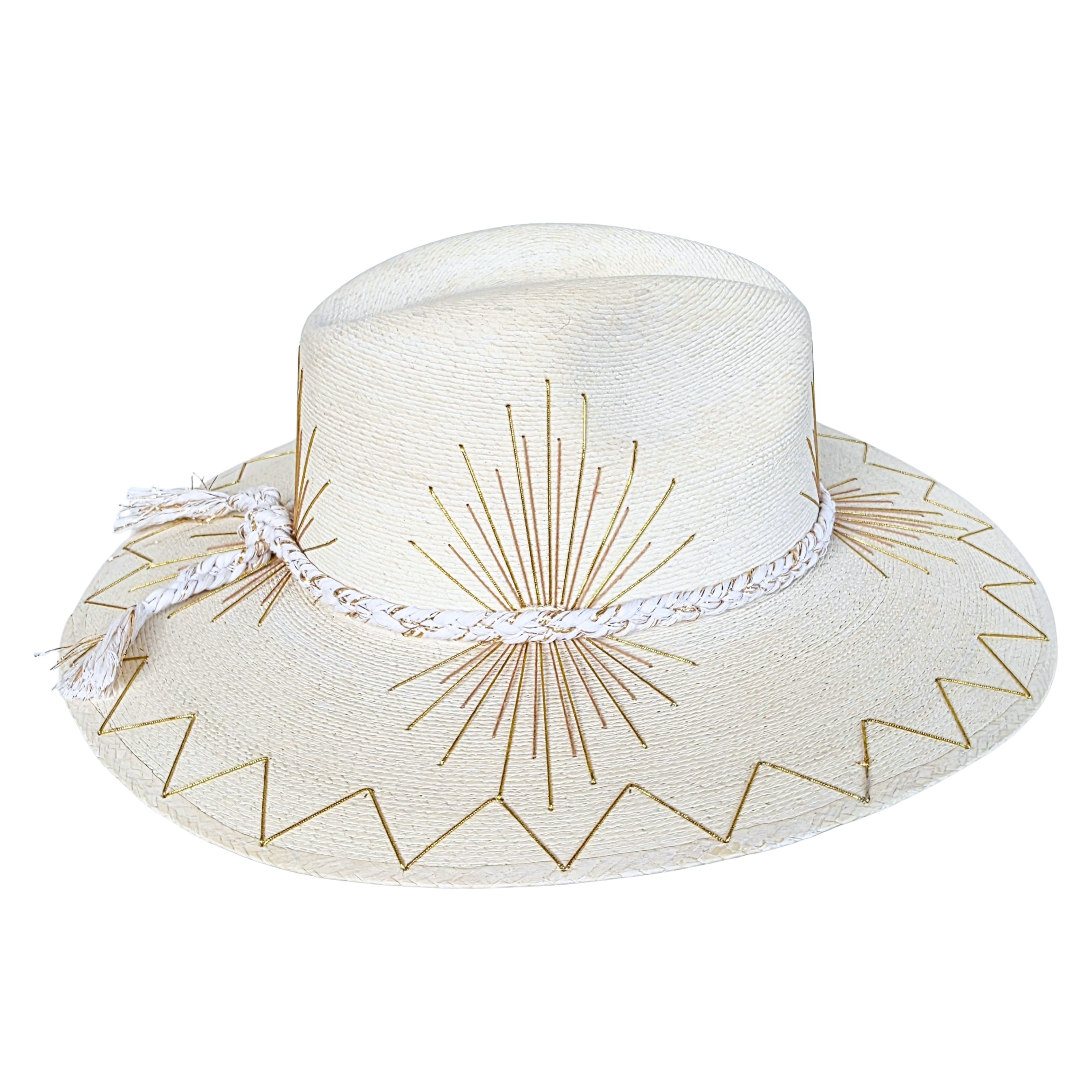 Tasia Straw Indiana Crown Hat