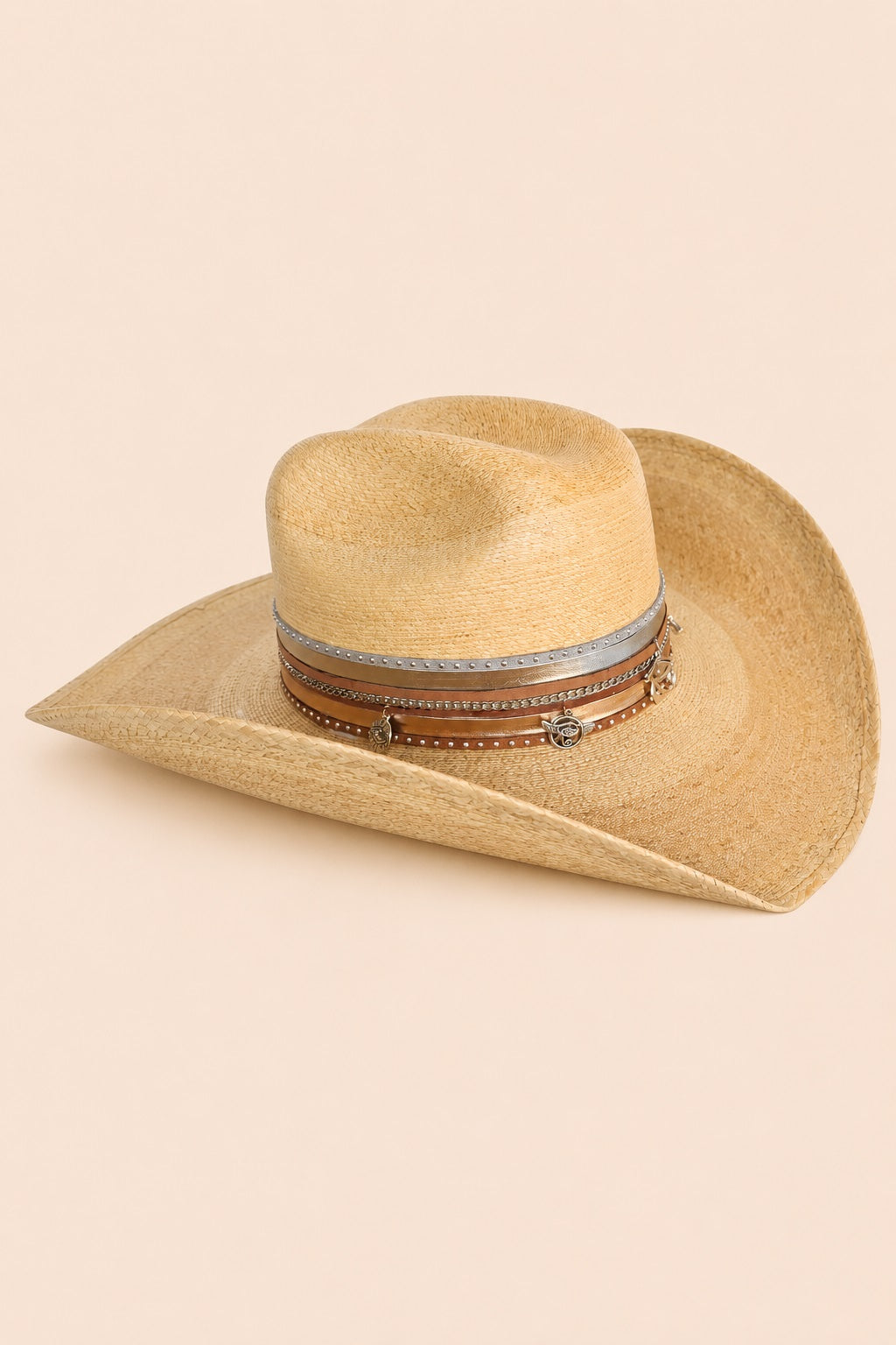 Tess Straw Truman Crown Hat