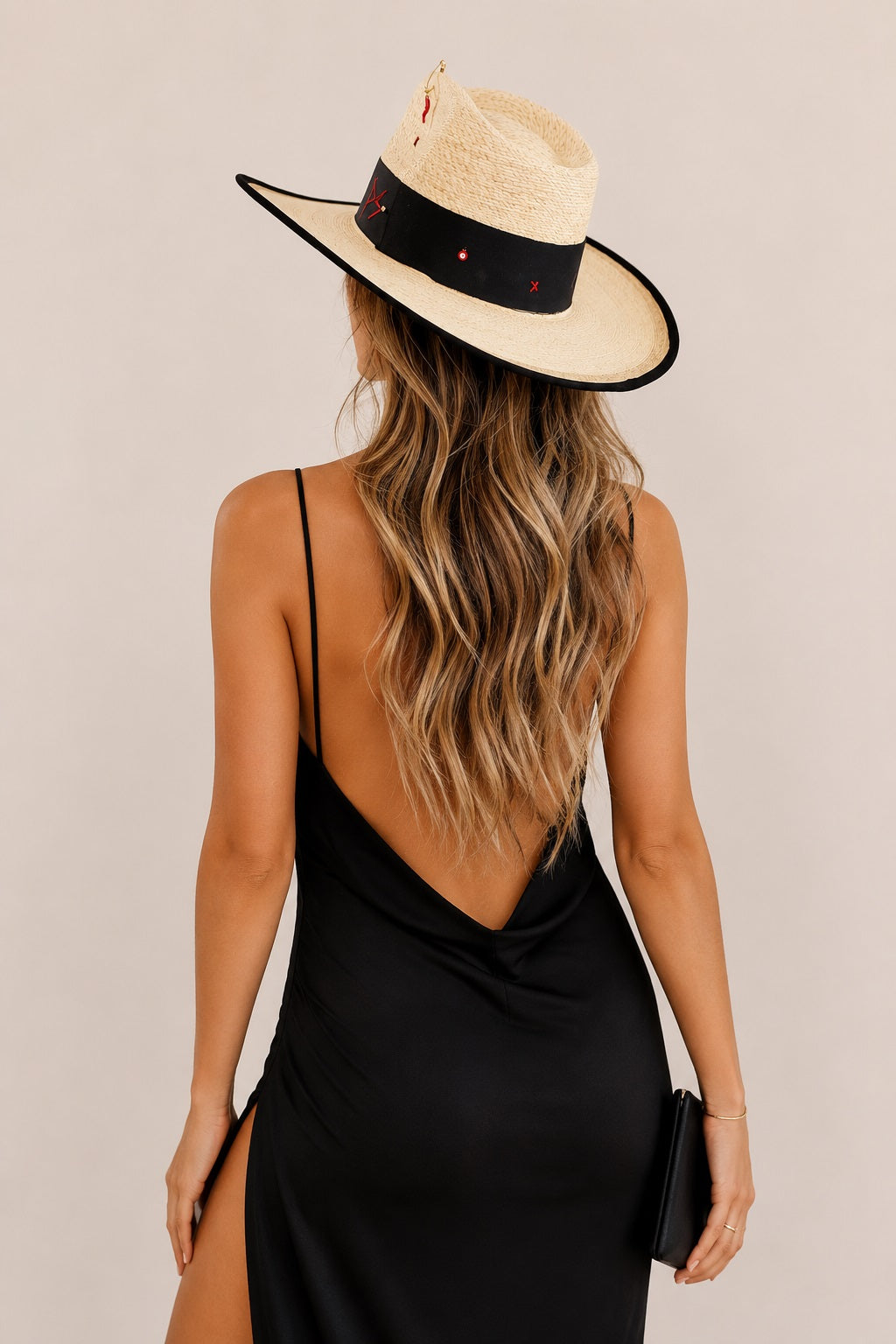 Titania Straw Western Crown Hat