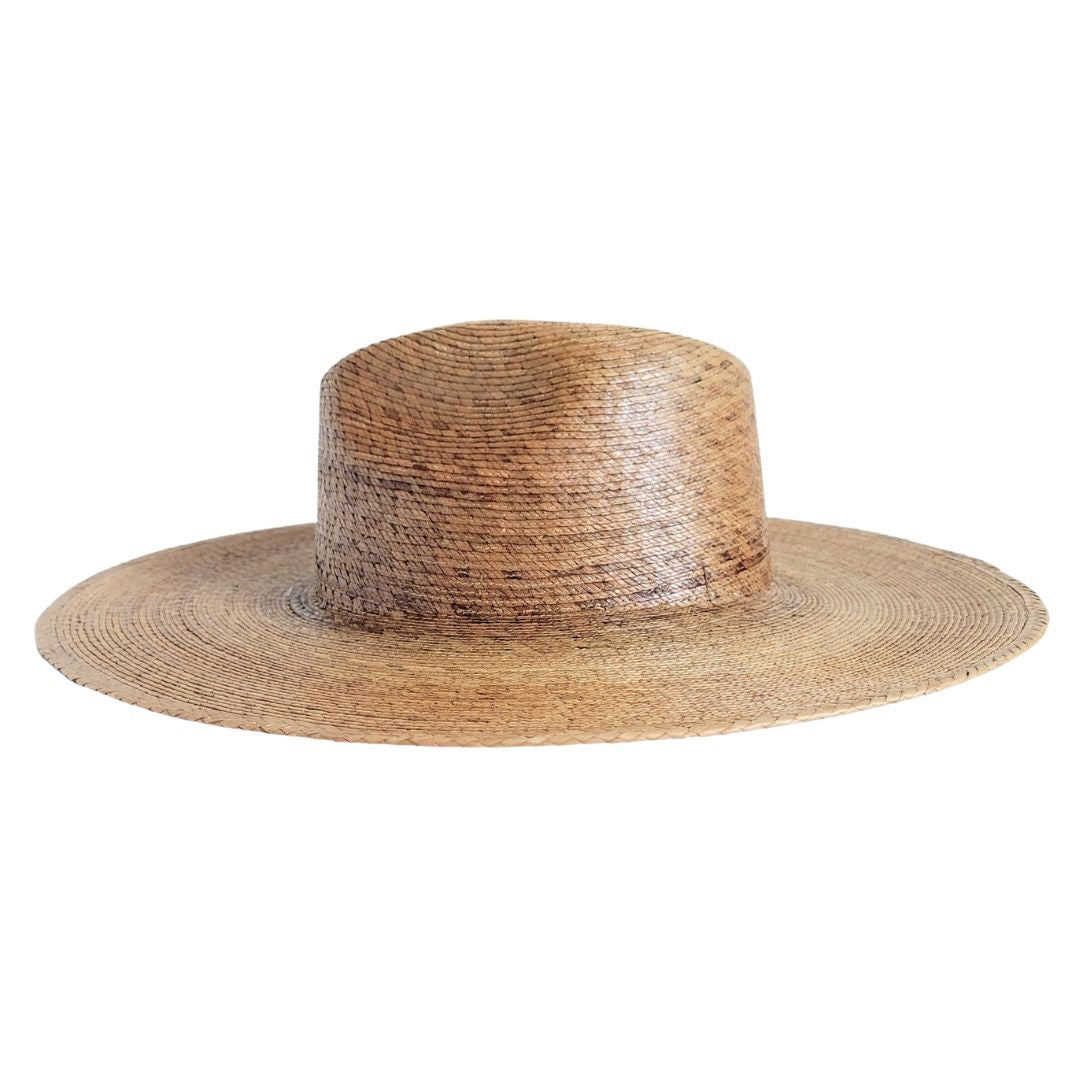 Rene Straw Explorer Crown Hat