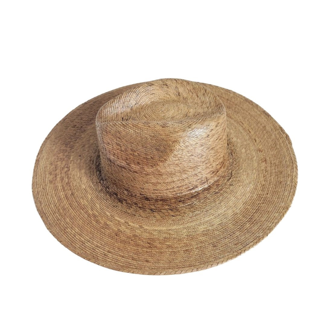 Rene Straw Explorer Crown Hat